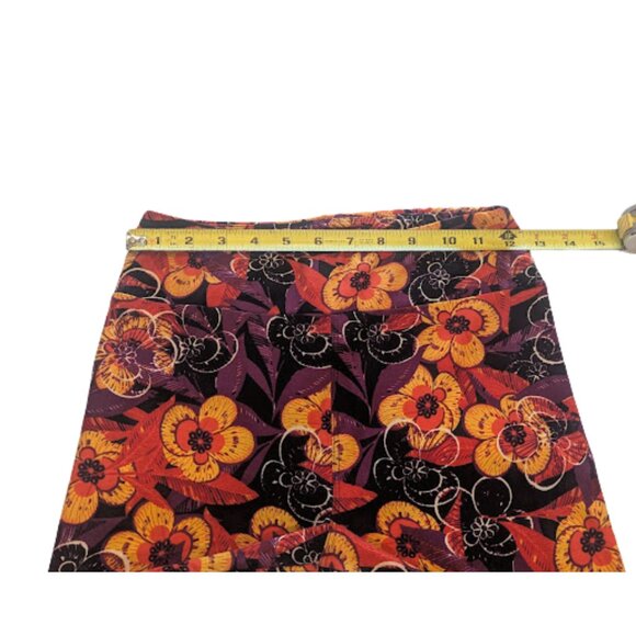 LuLaRoe OS Leggings Floral Autumn Print – One Size - Picture 7 of 10
